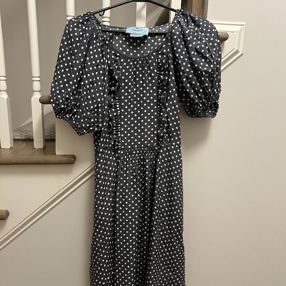 Polka dot Prada Milano Dress
